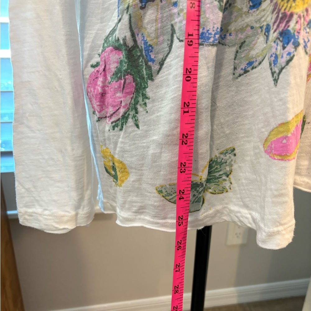 Magnolia Pearl NWT Flor De La Pasion Viggo T Top in True, OSFM - Picture 6 of 12
